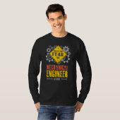 T-shirt Have No Fear The Mechanical Engineer Is Here (Devant entier)