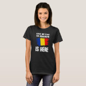 T-shirt Have No Fear The Romanian Is Here Romania Flag Pri (Devant entier)