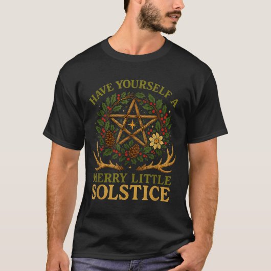 T-shirt Have Yourself A Merry Little Solstice Witchcore  (Devant)