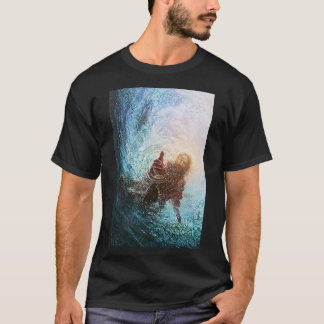 T-shirt Havenlight Yongsung Kim - La Main de Dieu Peindre