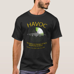 T-shirt HAVOC Airborne Electronic Attack Armes School EA