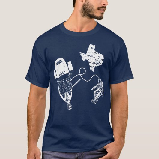 T-shirt HAVOC Carmel dans l'espace (Devant)