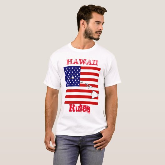 T-SHIRT HAWAÏ (Devant entier)