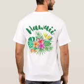 T-shirt Hawaï classique en coton (Dos)