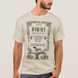 T-shirt Hawaï était effrayant