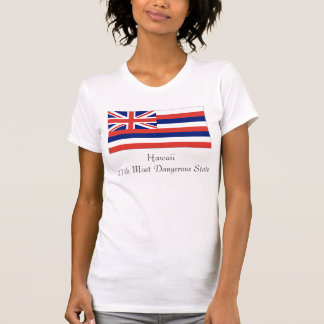 T-shirt Hawaï, Hawaii27th la plupart d'état dangereux