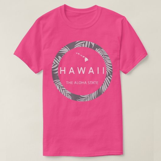 T-shirt Hawaï, l'État d'A (Design devant)