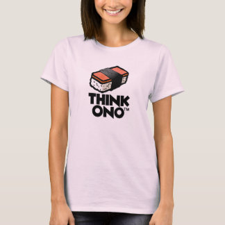 T-shirt Hawaï pensent le Spam Musubi d'Ono