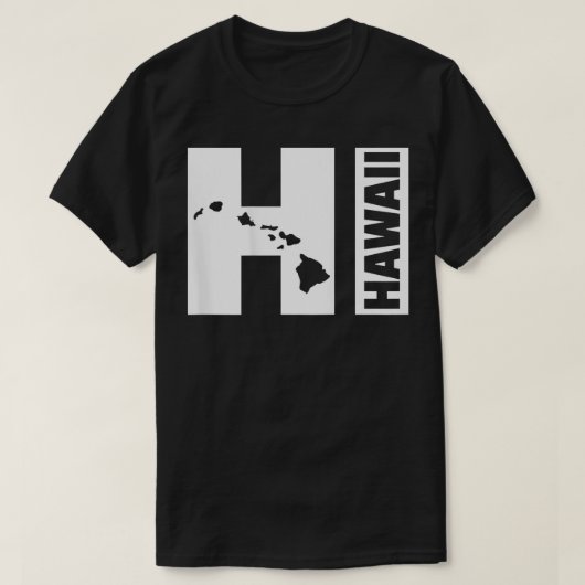 T-shirt Hawaï vintage Hawaii Aloha (Design devant)
