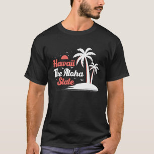 T-shirt Hawaïen Hawaï L'État Aloha Ananas Tiki