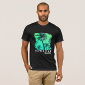 T-shirt hawaïen masculin (Devant entier)