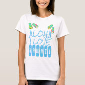 T-shirt HAWAII ALOHA COLLECTION (Devant)