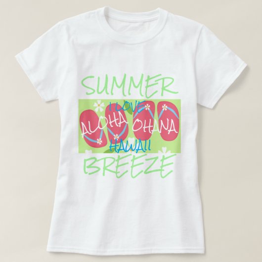 T-shirt Hawaii Aloha Collection (Design devant)