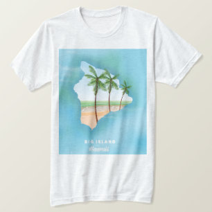 T-shirt Hawaii Grande île