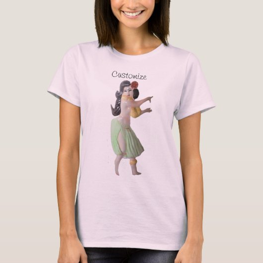 T-shirt Hawaii Hula Dancer Thunder_Cove (Devant)