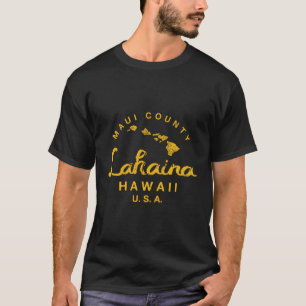 T-shirt Hawaii Lahaina Maui Îles Hawaïennes