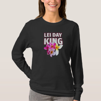 T-shirt Hawaii Lei Day King Plumeria Festival Beach