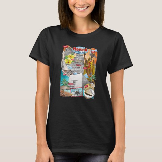 T-shirt Hawaii L'État D'Aloha (Devant)