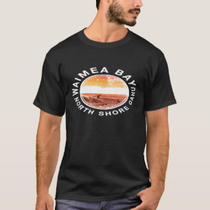 T-shirt Hawaii North Shore Oahu Waimea Bay Retro Surf