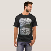 T-shirt Hawaii Ocean Beach Tree Photo Vue Unisex (Devant entier)