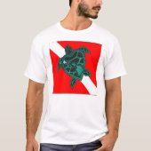 T-shirt Hawaii Plongée - Hawaii Turtle (Devant)