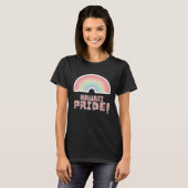 T-shirt Hawaii Pride LGBTQ Cute Rainbow Minimalist Pride (Devant entier)
