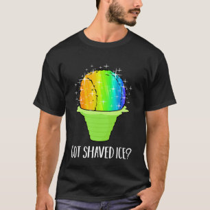 T-shirt Hawaii Rainbow Shave Ice Hawaii Dessert Food