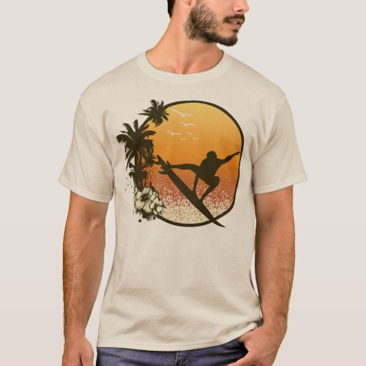 T-shirt Hawaii Surf (Devant)