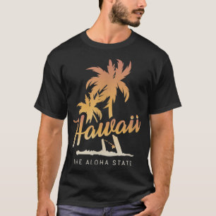 T-shirt Hawaii The Aloha StateAloha Palmier HawaïenOhan