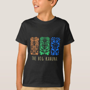 T-shirt Hawaii Tiki Polynésien Big Kahuna Surfer Rétro Haw