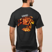 T-shirt Hawaii Tribal Honu Lava (Dos)