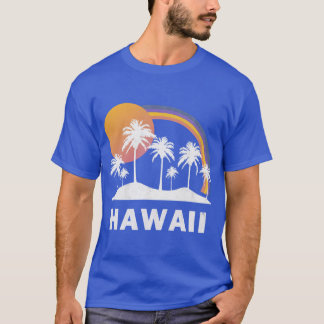 T-shirt Hawaii vintage drôle d'amour Hawaii