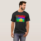 T-shirt Hawaiian Islands Aloha State (Devant entier)