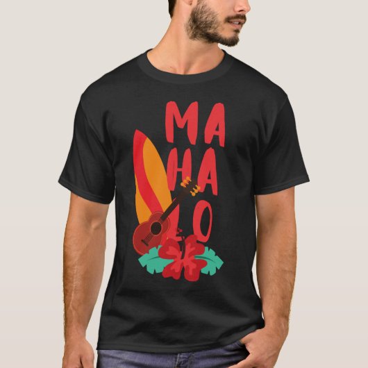 T-shirt Hawaiian Mahalo (Hawaii - Aloha)   (Devant)