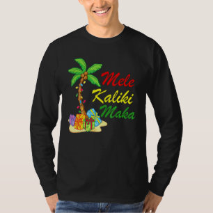 T-shirt Hawaiian Mele Kalikimaka Famille de jumelage de No