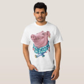 T-shirt Hawaiian Pig (Devant entier)
