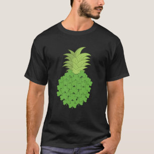 T-shirt Hawaiian Pineapple Shamrock St Patrick's Day App