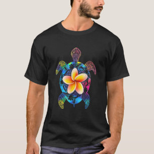 T-shirt Hawaiian Tie Dye Sea Turtle Hawaii pour hommes et