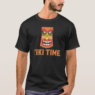 T-shirt Hawaiian Tiki Time Pineapple Hawaii