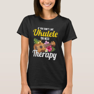 T-shirt Hawaiian Ukulele Uke Si vous n'aimez pas Ukulele v