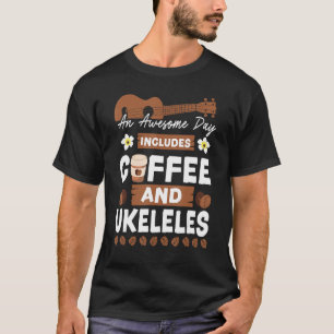 T-shirt Hawaiian Ukulele Uke Un Jour Magnifique Comprend D