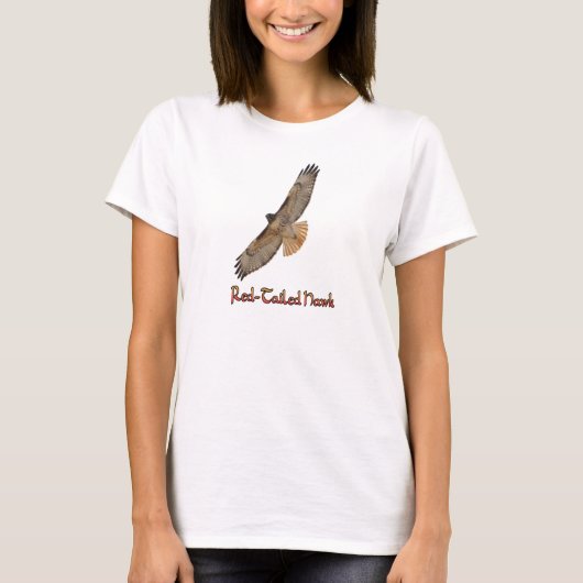 T-shirt Hawk à queue rouge (Devant)