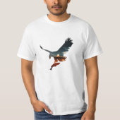 T-shirt Hawk avec chemise rouge (Devant)