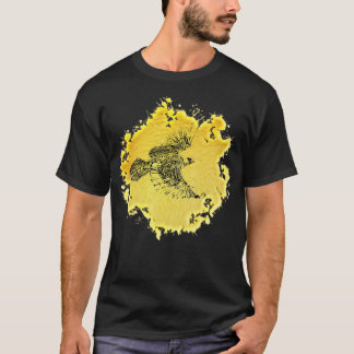 T-shirt Hawk Bird of Prey Motif Beak Claws colorful Birds 