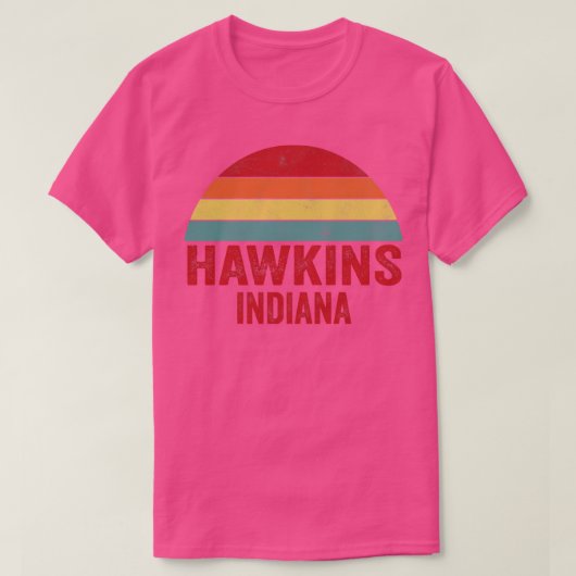 T-shirt Hawkins Indiana (Design devant)
