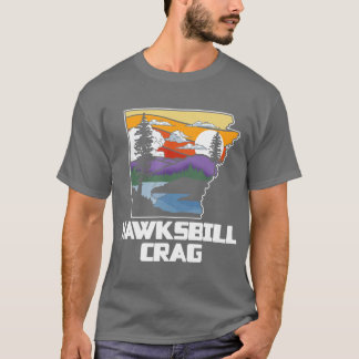 T-shirt Hawksbill Crag Arkansas Nature Artistique Extérieu