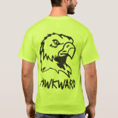 T-shirt Hawkward - calembour maladroit de faucon (Dos)