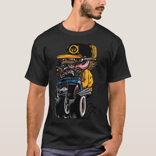 T-shirt Hawriding scooter (Devant)