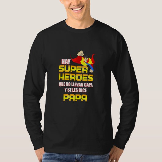 T-shirt Hay Super En Heroes Para Padres Originales Pour Le (Devant)
