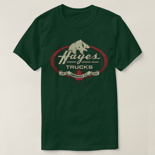 T-shirt Hayes Trucks 1971 (Design devant)